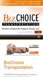 Mobile Screenshot of bizchoiceins.com